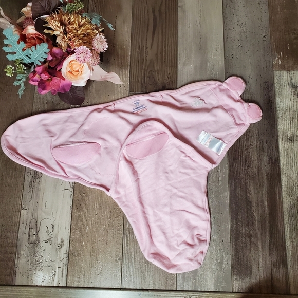 SwaddleMe Size SM/MED 7-14 lbs Pink Sleep Sack 100% Cotton - Picture 8 of 13